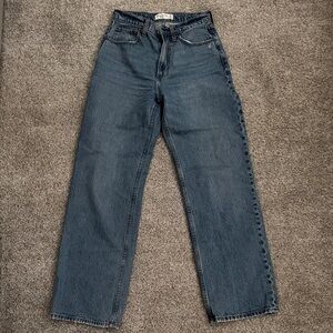 Abercrombie & Fitch High Rise Blue Jeans